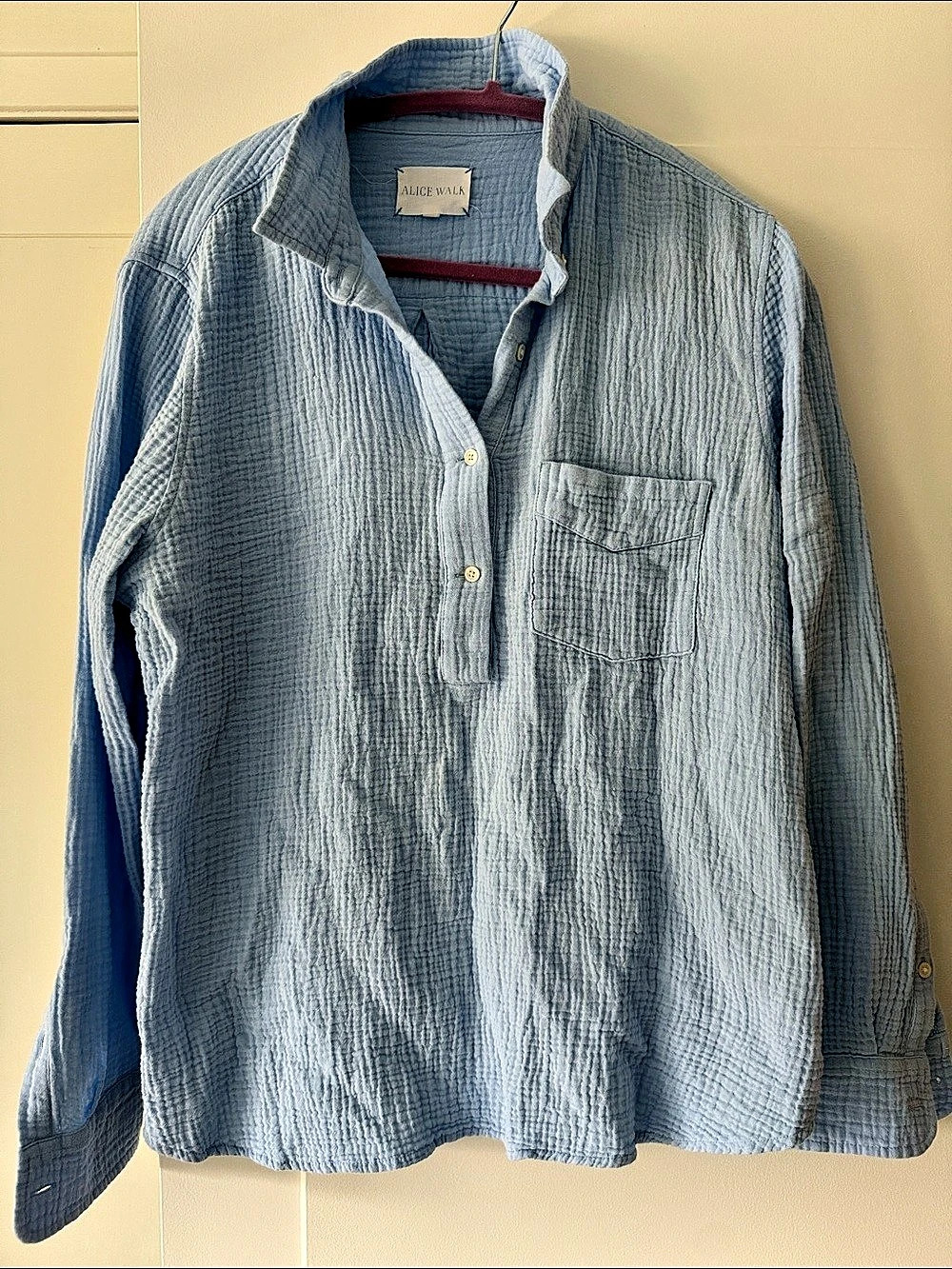 Alice Walk organic cotton cloud top
